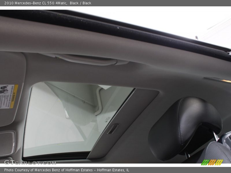 Black / Black 2010 Mercedes-Benz CL 550 4Matic