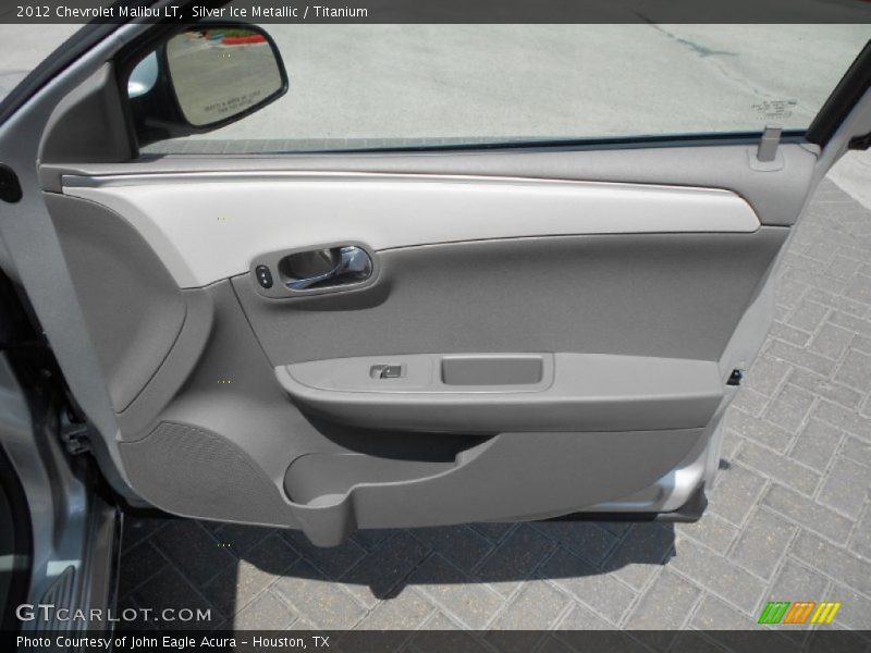 Silver Ice Metallic / Titanium 2012 Chevrolet Malibu LT