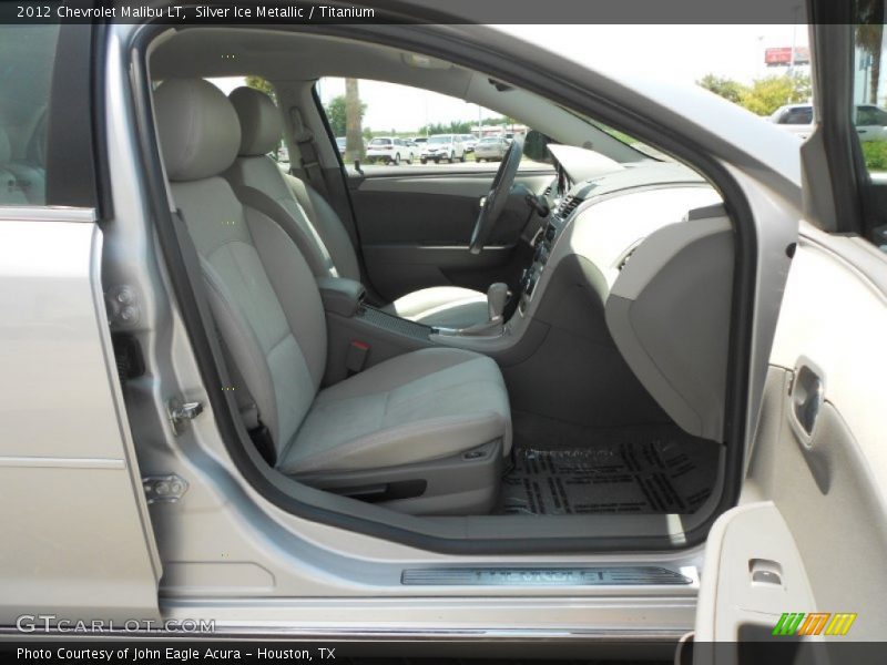 Silver Ice Metallic / Titanium 2012 Chevrolet Malibu LT