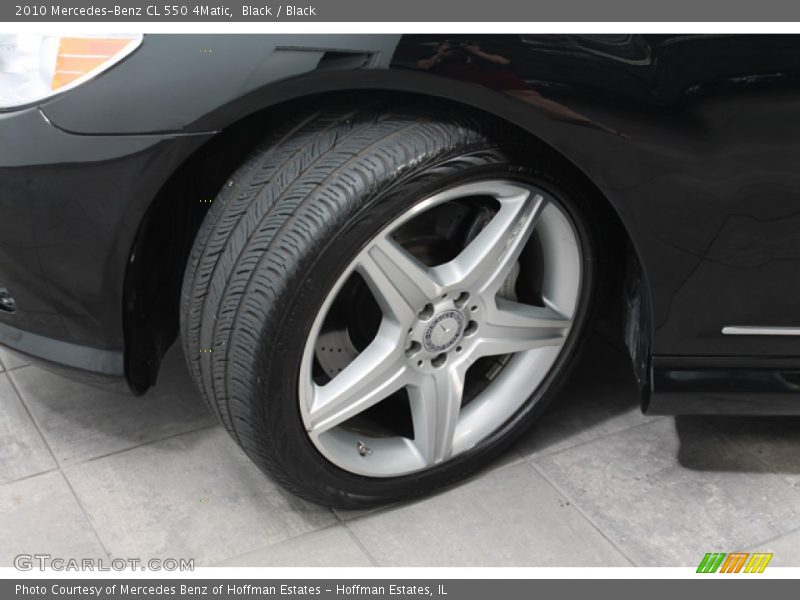 Black / Black 2010 Mercedes-Benz CL 550 4Matic