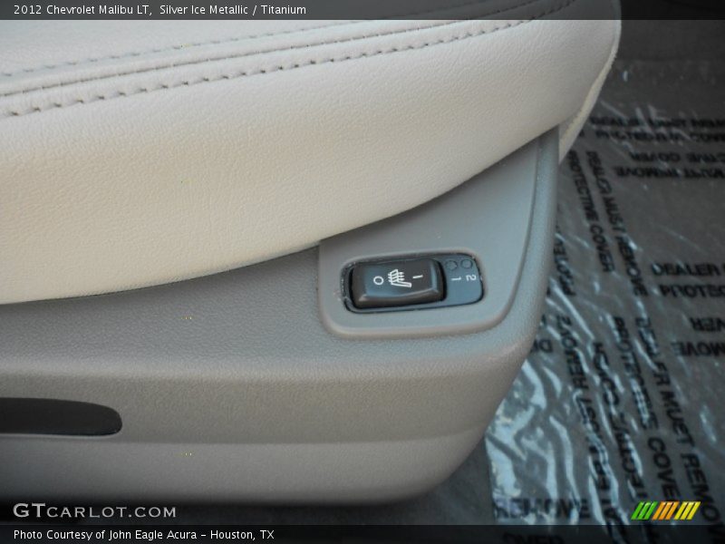 Silver Ice Metallic / Titanium 2012 Chevrolet Malibu LT