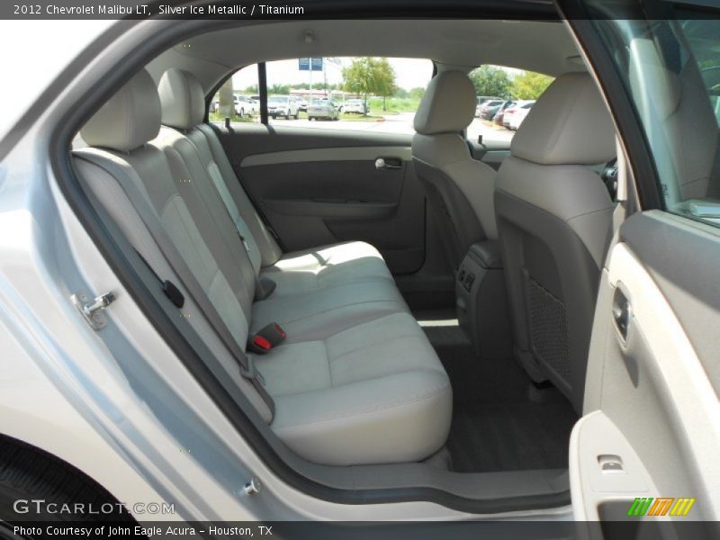 Silver Ice Metallic / Titanium 2012 Chevrolet Malibu LT