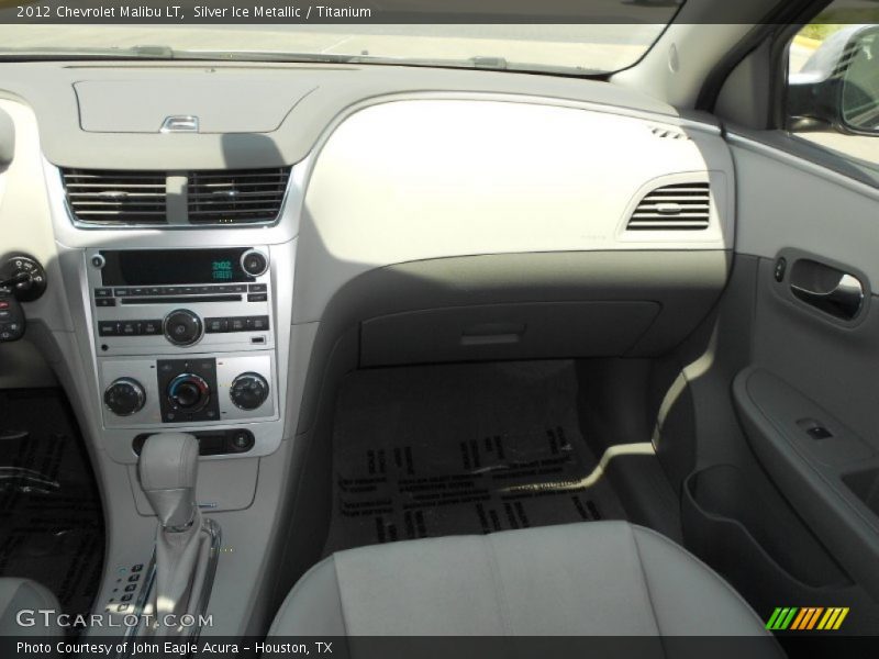 Silver Ice Metallic / Titanium 2012 Chevrolet Malibu LT