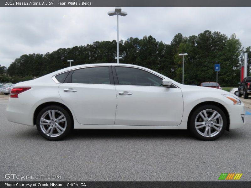  2013 Altima 3.5 SV Pearl White