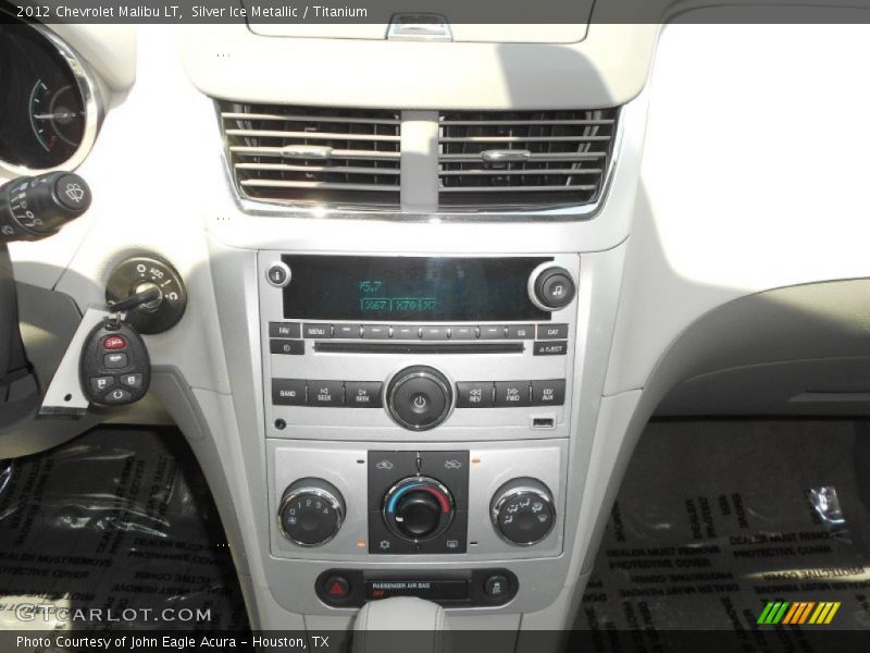 Silver Ice Metallic / Titanium 2012 Chevrolet Malibu LT