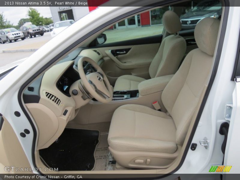  2013 Altima 3.5 SV Beige Interior
