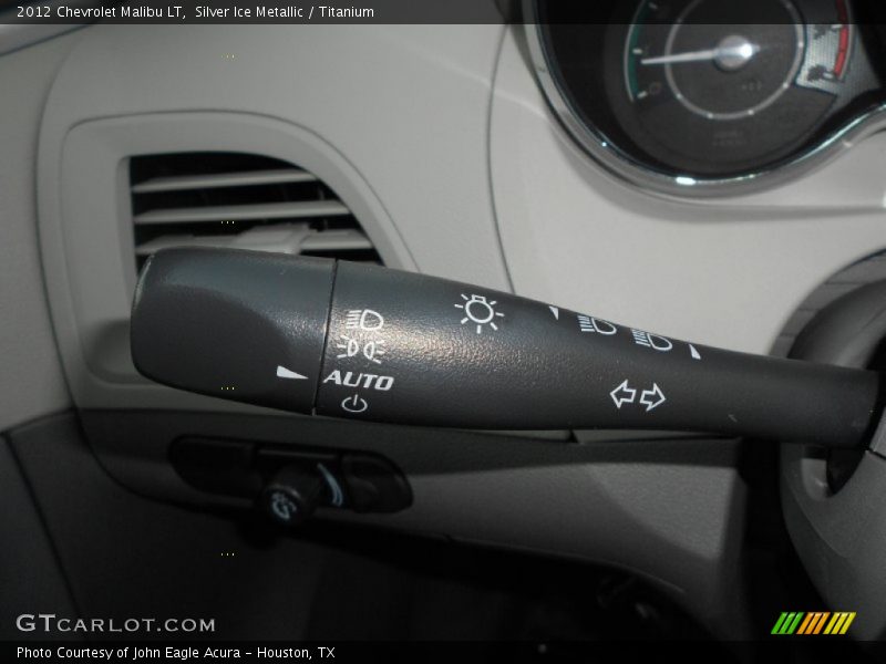 Silver Ice Metallic / Titanium 2012 Chevrolet Malibu LT