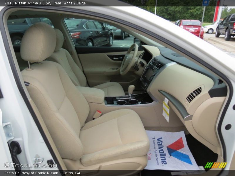  2013 Altima 3.5 SV Beige Interior