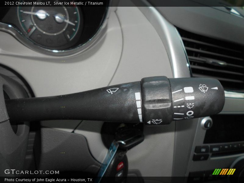 Silver Ice Metallic / Titanium 2012 Chevrolet Malibu LT