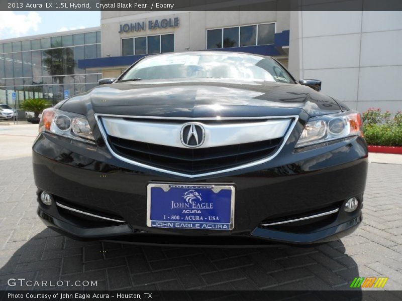Crystal Black Pearl / Ebony 2013 Acura ILX 1.5L Hybrid