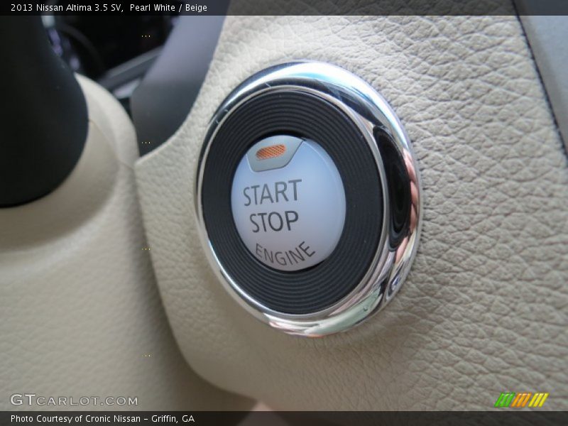 Controls of 2013 Altima 3.5 SV
