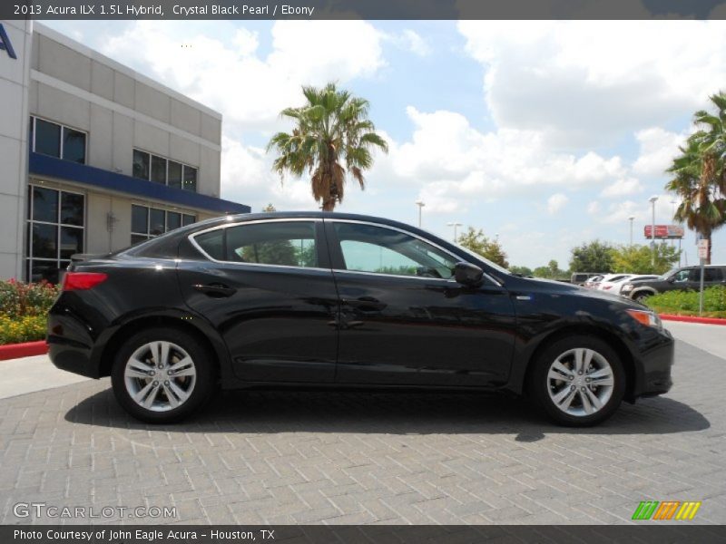 Crystal Black Pearl / Ebony 2013 Acura ILX 1.5L Hybrid