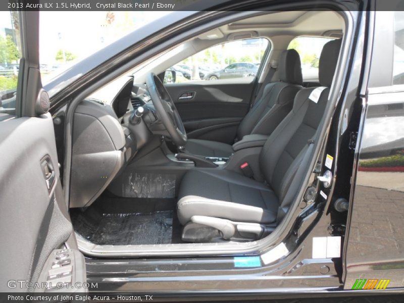  2013 ILX 1.5L Hybrid Ebony Interior