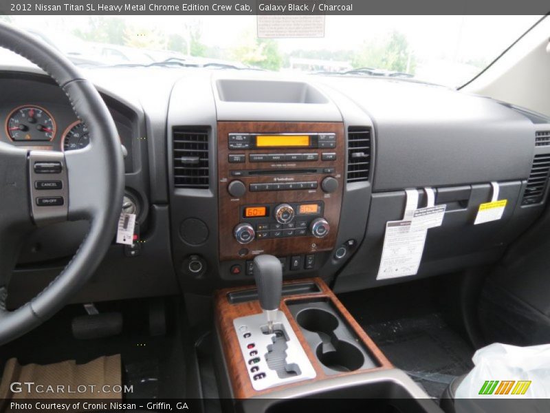 Dashboard of 2012 Titan SL Heavy Metal Chrome Edition Crew Cab