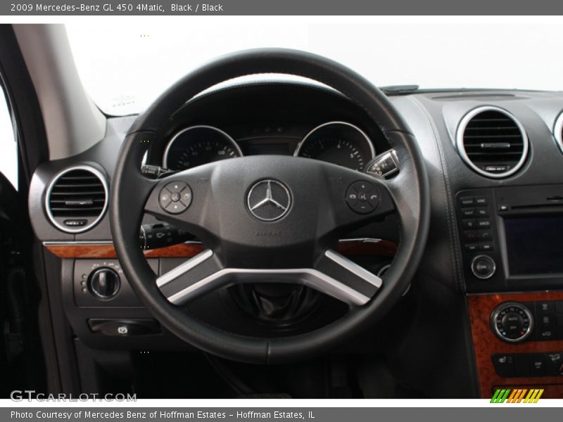 Black / Black 2009 Mercedes-Benz GL 450 4Matic