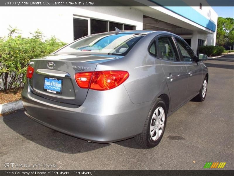 Carbon Gray Mist / Gray 2010 Hyundai Elantra GLS
