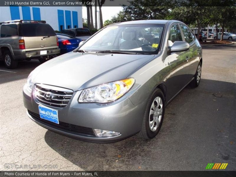 Carbon Gray Mist / Gray 2010 Hyundai Elantra GLS