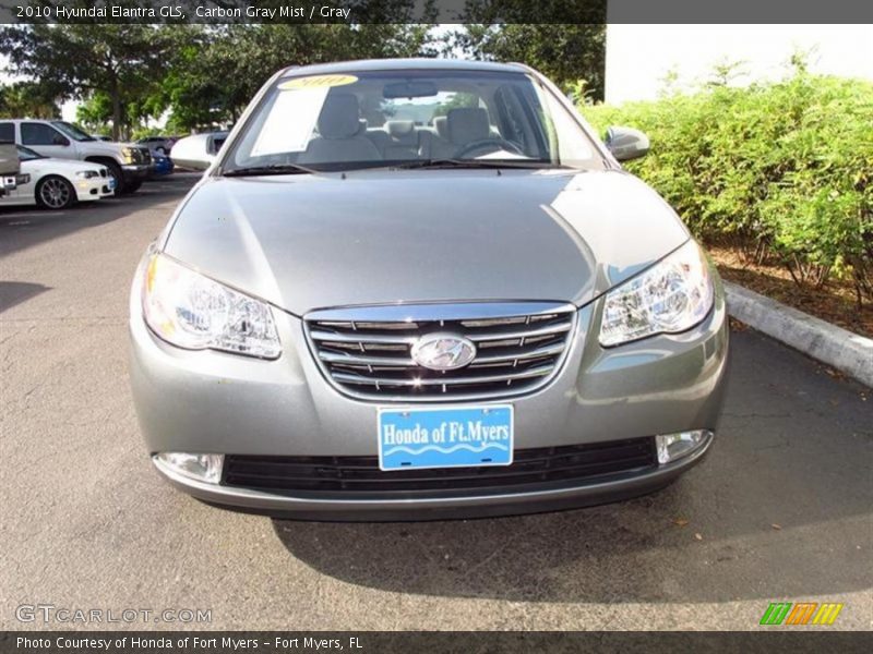 Carbon Gray Mist / Gray 2010 Hyundai Elantra GLS