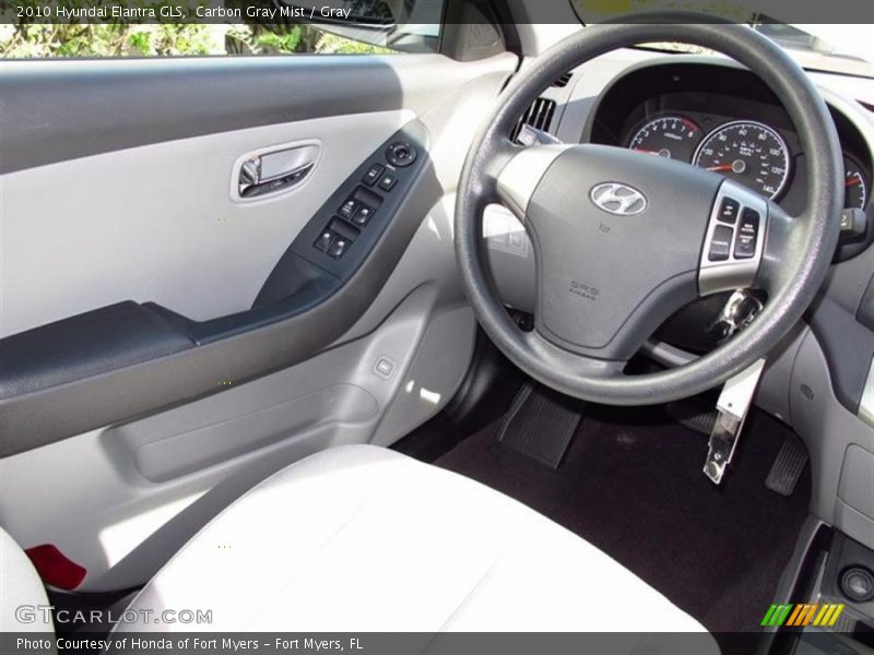 Carbon Gray Mist / Gray 2010 Hyundai Elantra GLS