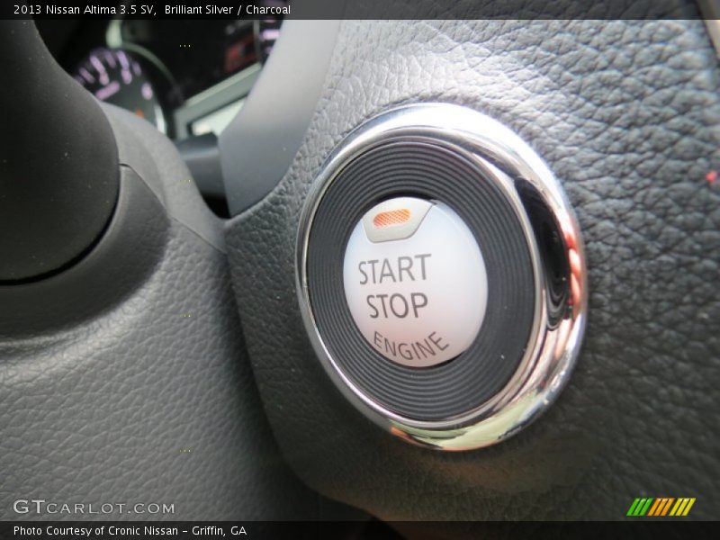 Brilliant Silver / Charcoal 2013 Nissan Altima 3.5 SV