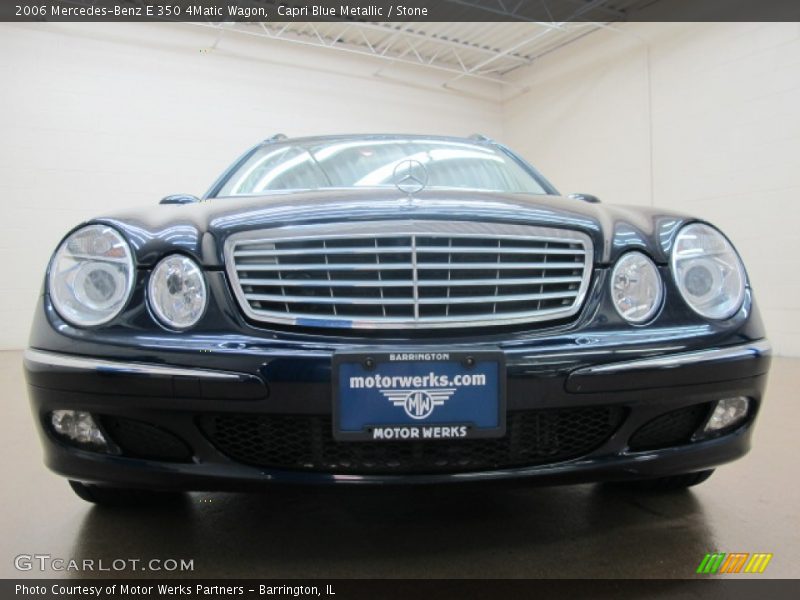 Capri Blue Metallic / Stone 2006 Mercedes-Benz E 350 4Matic Wagon