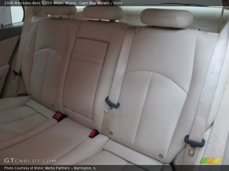 Capri Blue Metallic / Stone 2006 Mercedes-Benz E 350 4Matic Wagon