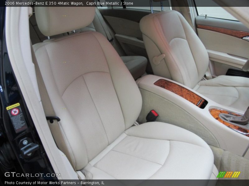 Capri Blue Metallic / Stone 2006 Mercedes-Benz E 350 4Matic Wagon