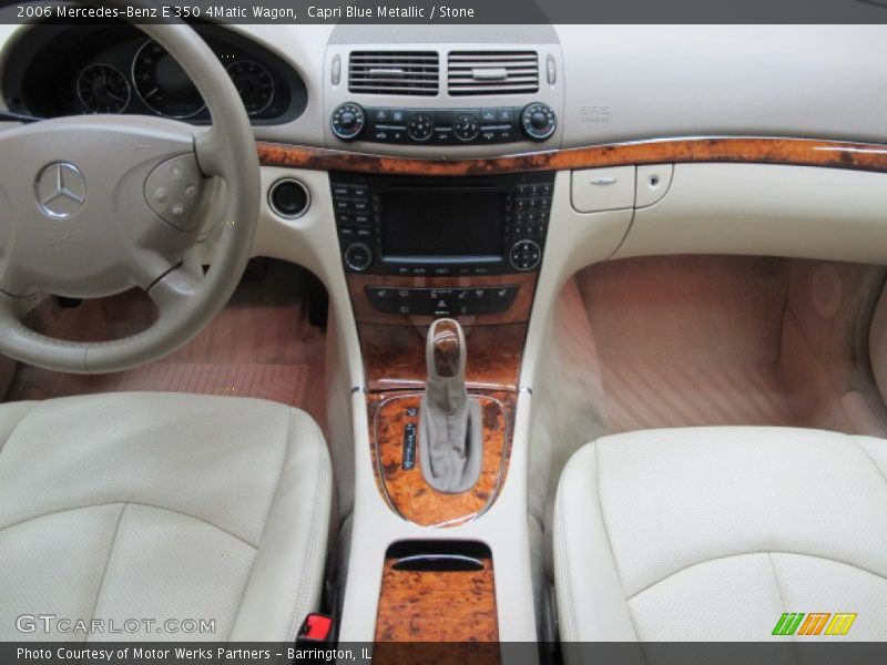 Capri Blue Metallic / Stone 2006 Mercedes-Benz E 350 4Matic Wagon