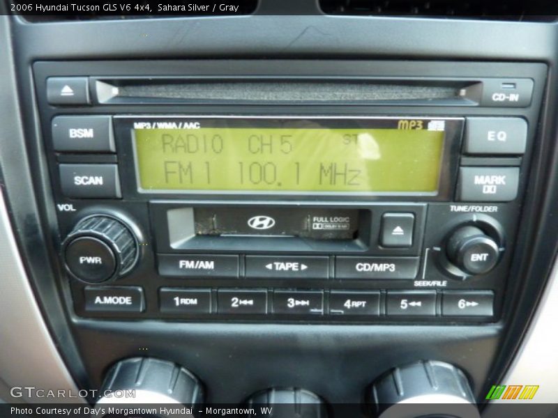 Sahara Silver / Gray 2006 Hyundai Tucson GLS V6 4x4