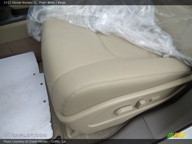 Pearl White / Beige 2012 Nissan Murano SL