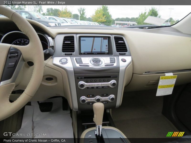 Pearl White / Beige 2012 Nissan Murano SL