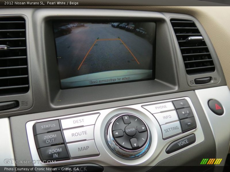 Pearl White / Beige 2012 Nissan Murano SL