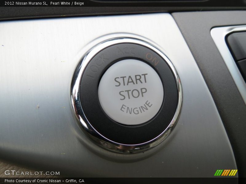 Pearl White / Beige 2012 Nissan Murano SL