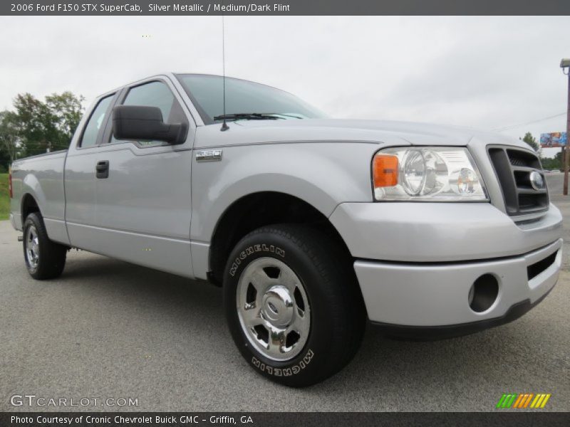 Silver Metallic / Medium/Dark Flint 2006 Ford F150 STX SuperCab