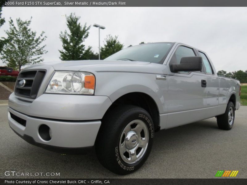 Silver Metallic / Medium/Dark Flint 2006 Ford F150 STX SuperCab