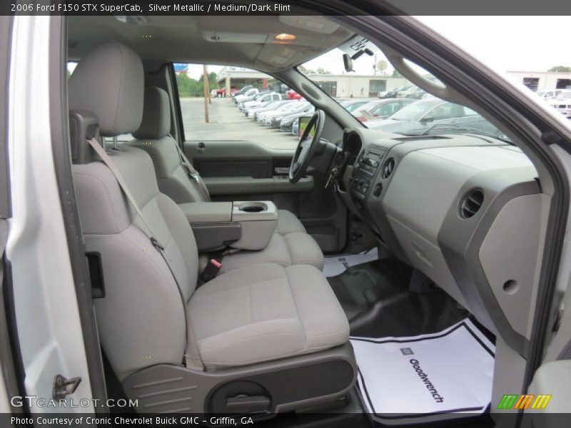 Silver Metallic / Medium/Dark Flint 2006 Ford F150 STX SuperCab