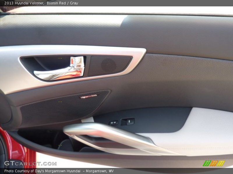 Boston Red / Gray 2013 Hyundai Veloster