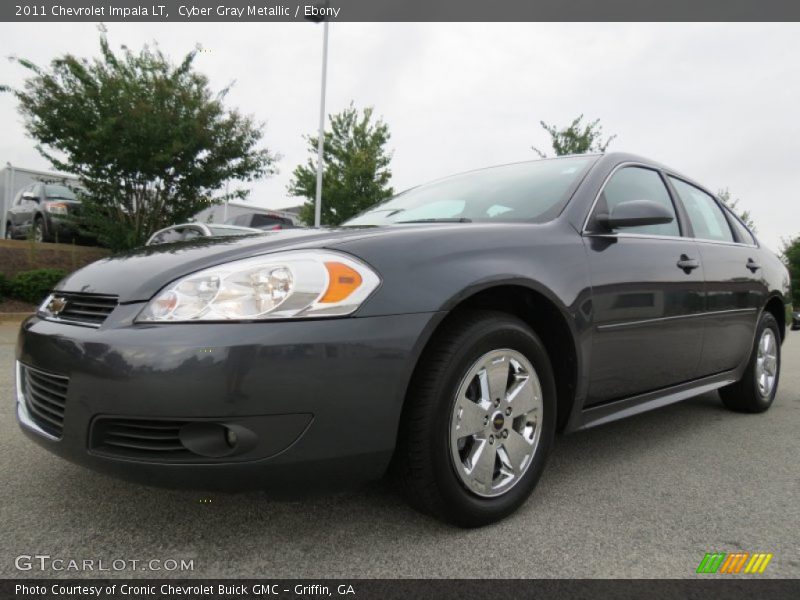 Cyber Gray Metallic / Ebony 2011 Chevrolet Impala LT