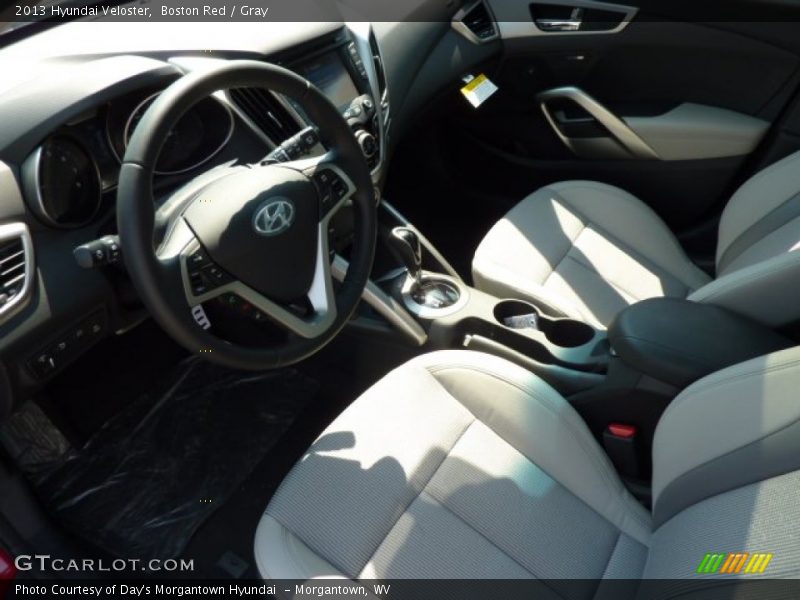 Gray Interior - 2013 Veloster  