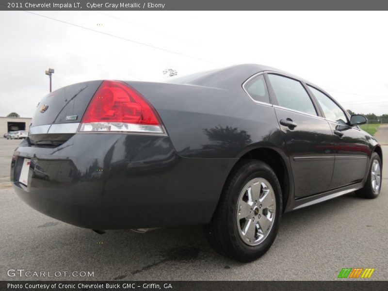 Cyber Gray Metallic / Ebony 2011 Chevrolet Impala LT