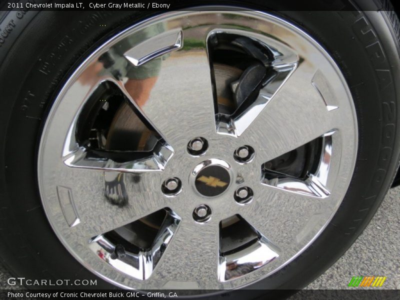 Cyber Gray Metallic / Ebony 2011 Chevrolet Impala LT