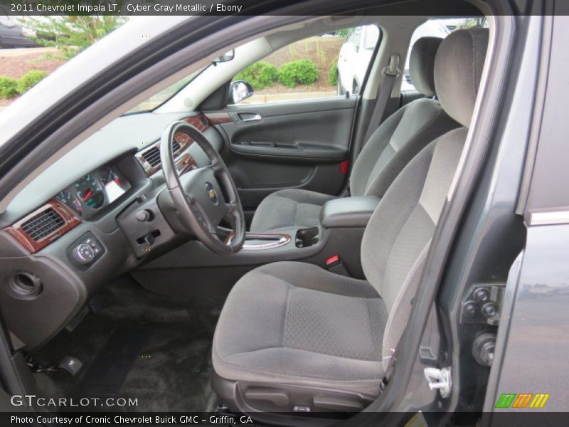 Cyber Gray Metallic / Ebony 2011 Chevrolet Impala LT