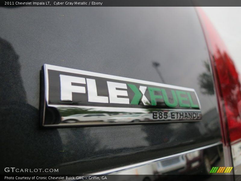 Cyber Gray Metallic / Ebony 2011 Chevrolet Impala LT