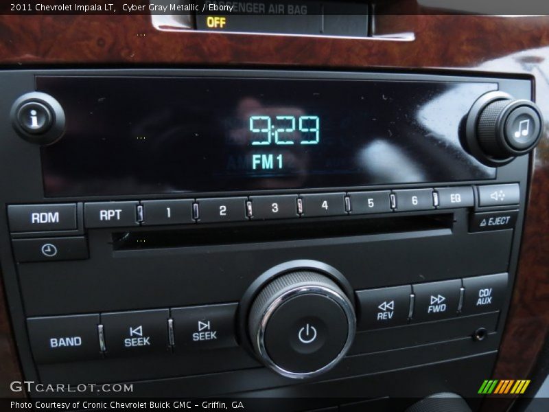 Cyber Gray Metallic / Ebony 2011 Chevrolet Impala LT