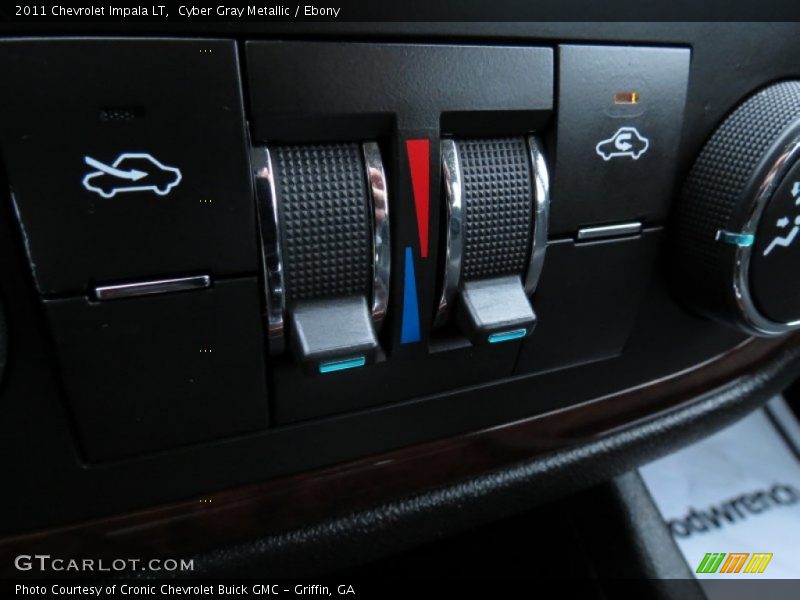 Cyber Gray Metallic / Ebony 2011 Chevrolet Impala LT