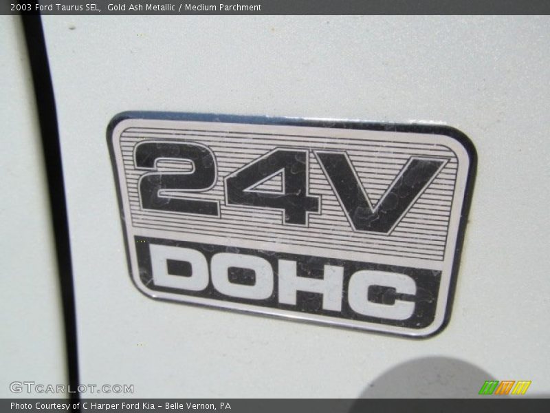 Gold Ash Metallic / Medium Parchment 2003 Ford Taurus SEL