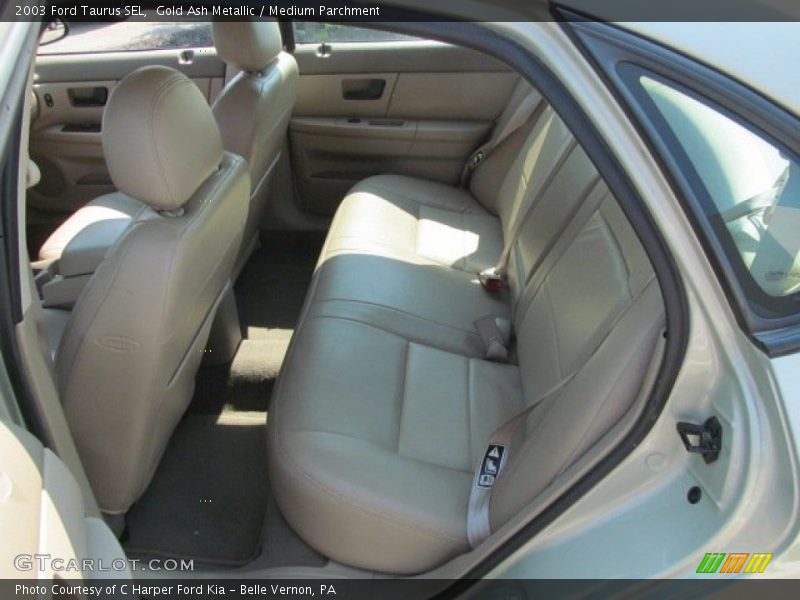 Rear Seat of 2003 Taurus SEL