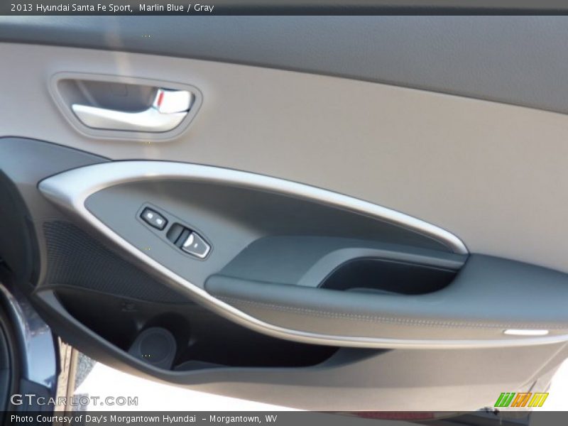 Marlin Blue / Gray 2013 Hyundai Santa Fe Sport