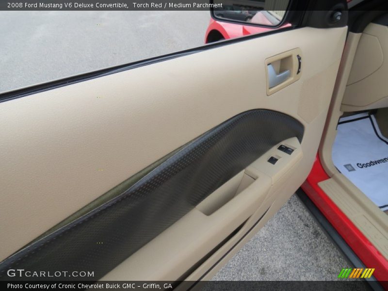 Torch Red / Medium Parchment 2008 Ford Mustang V6 Deluxe Convertible