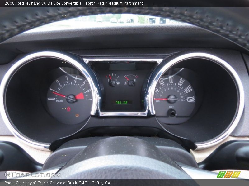  2008 Mustang V6 Deluxe Convertible V6 Deluxe Convertible Gauges